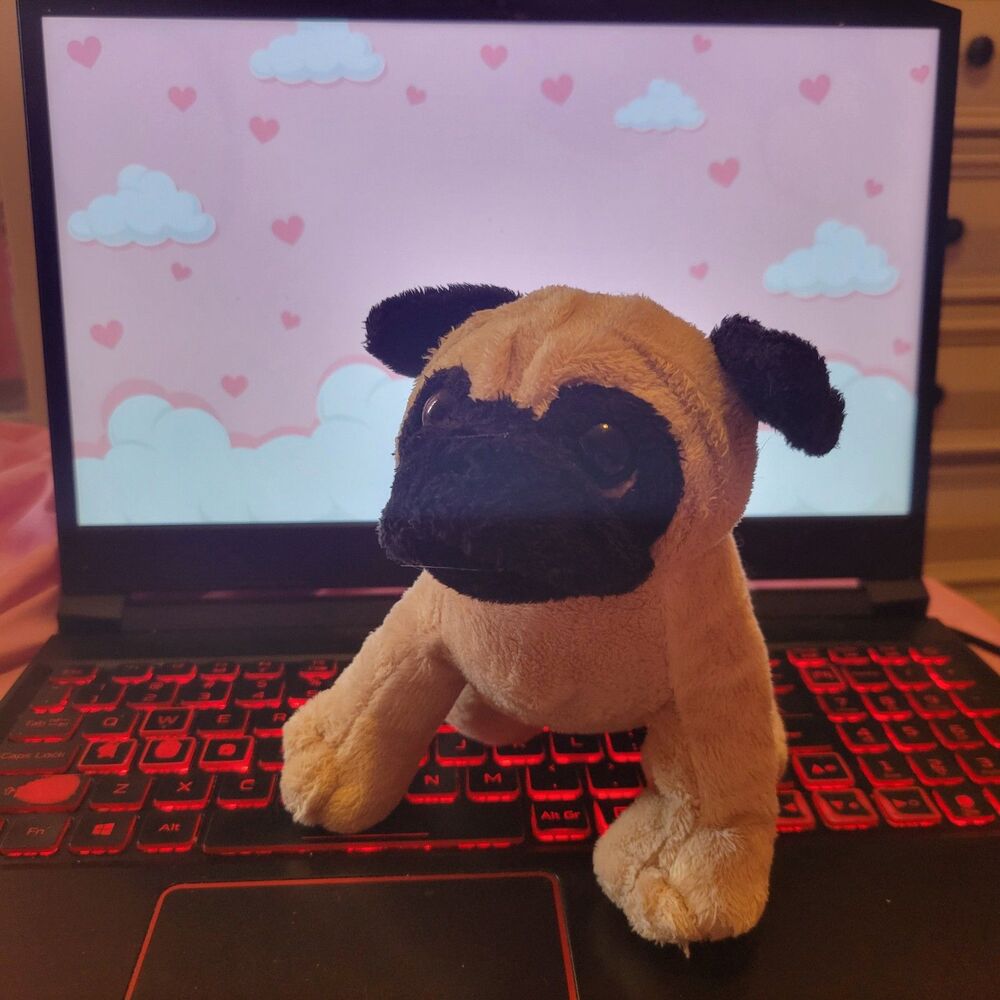 NO CODE - Webkinz Classic Pug Plush